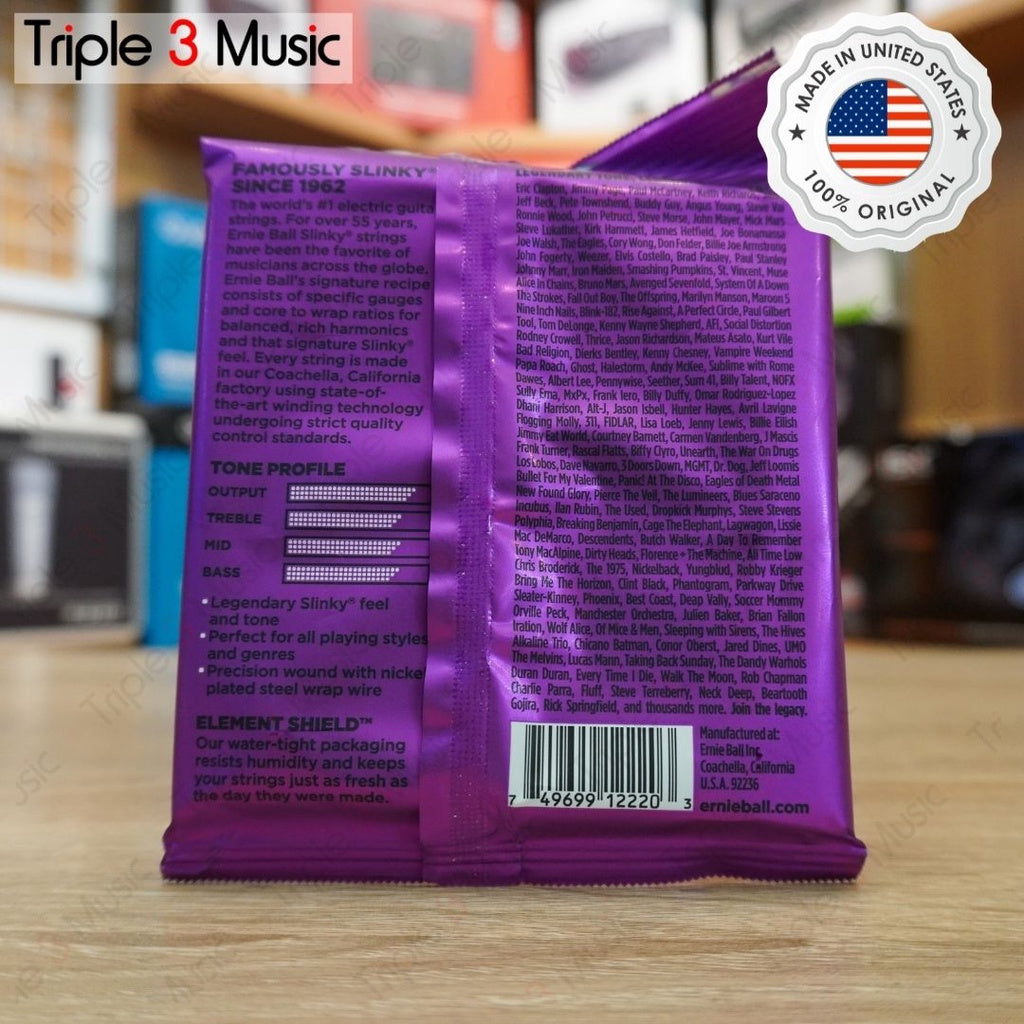 Ernieball Ernie Ball 2220 ORIGINAL RESMI 11-48 Senar Gitar Elektrik