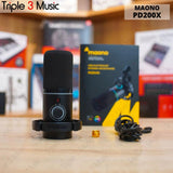 Maono PD200 PD200X RGB Microphone Mic Dynamic USB & XLR Podcast broadcast