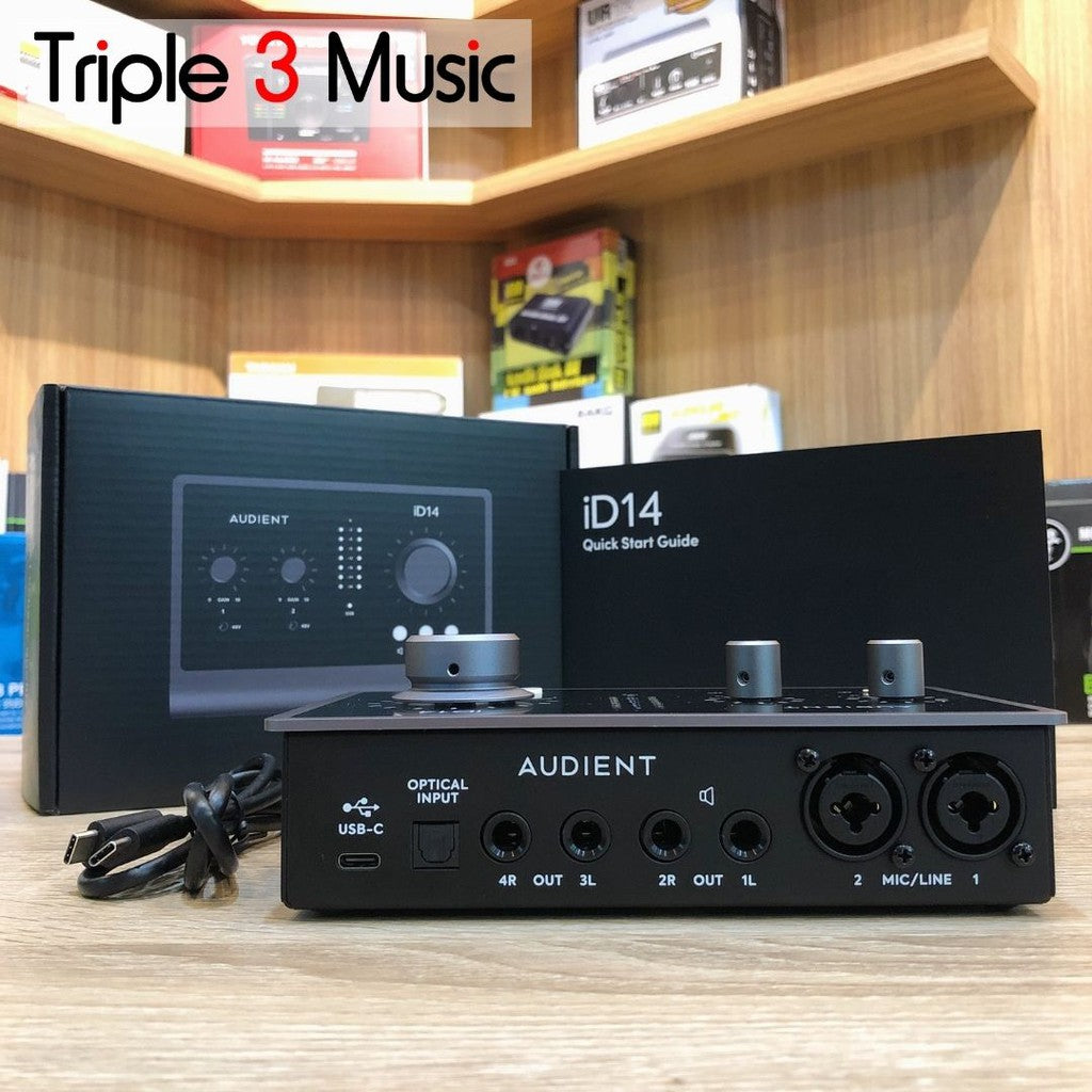 Audient iD14 MK II ORIGINAL Garansi Soundcard Recording