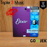 Elixir 11025 POLYWEB ORIGINAL Senar gitar elektrik 11-52 Triple3music
