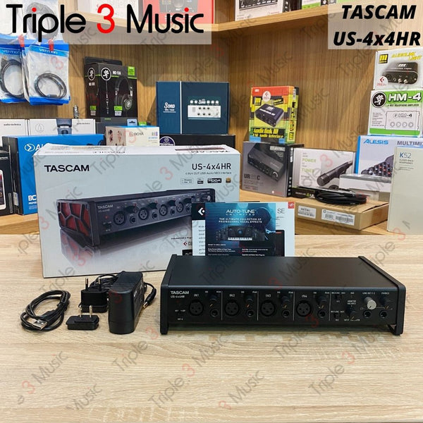 TASCAM US-4x4HR Soundcard Recording Triple 3 Music