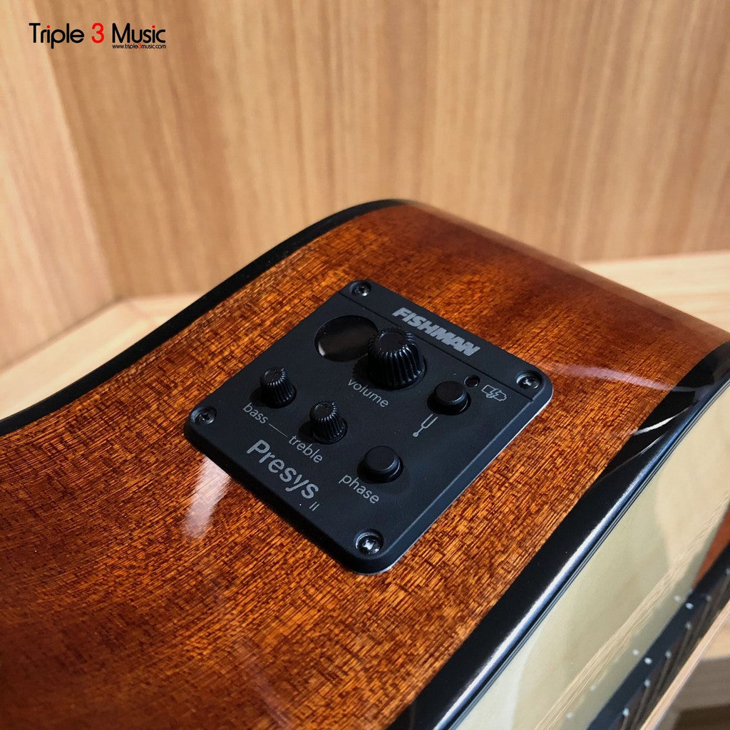 Vynn's GA01CESP Gitar Akustik Elektrik With Fishman & Elixir strings