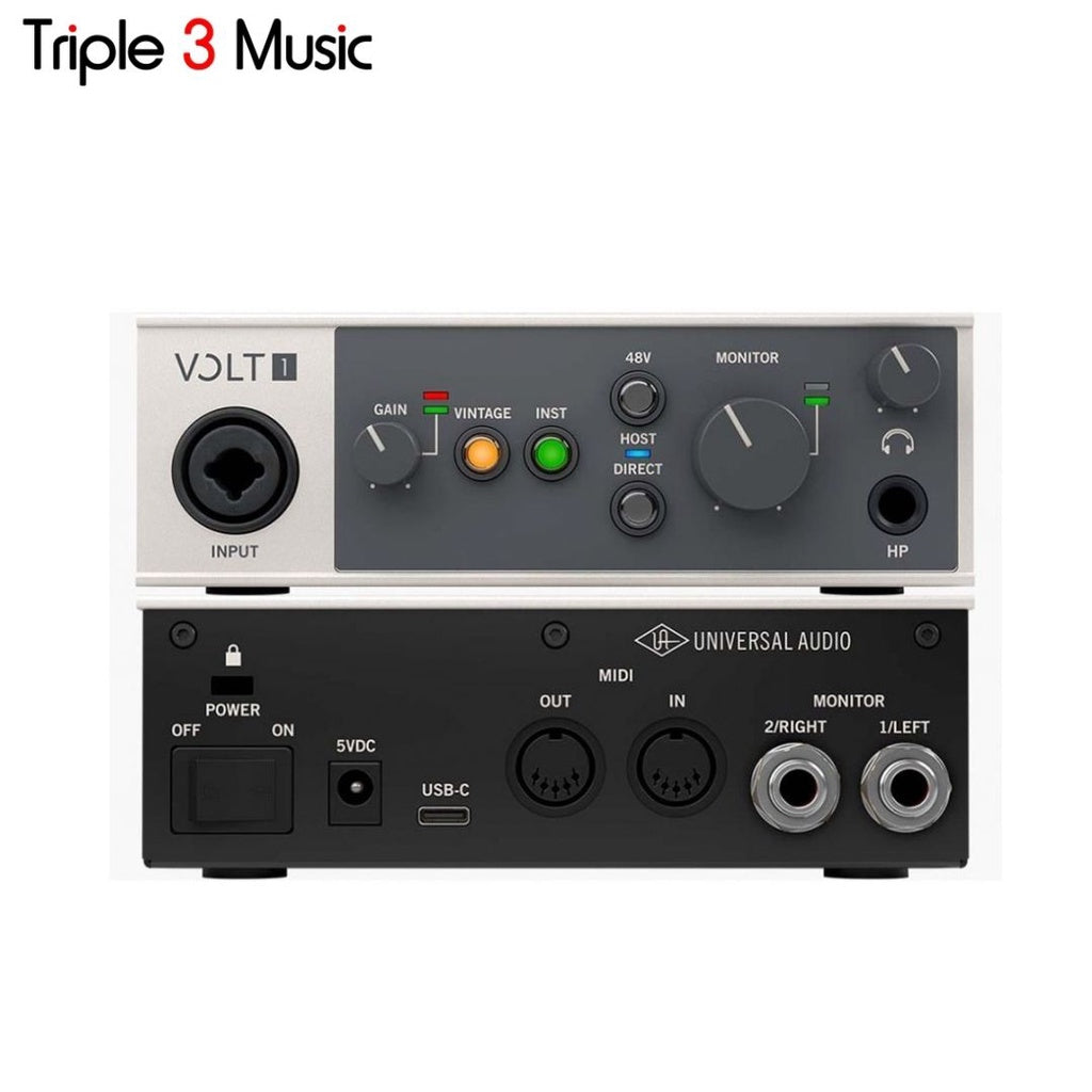 Universal Audio UAD Volt 1 1-in/2-out USB 2.0 Audio Interface