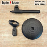 Stand Mic meja podium podcast