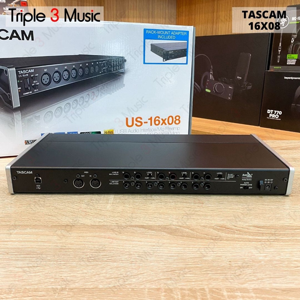 TASCAM US 16x08 US16x08 Soundcard recording 16 Input 8 Output