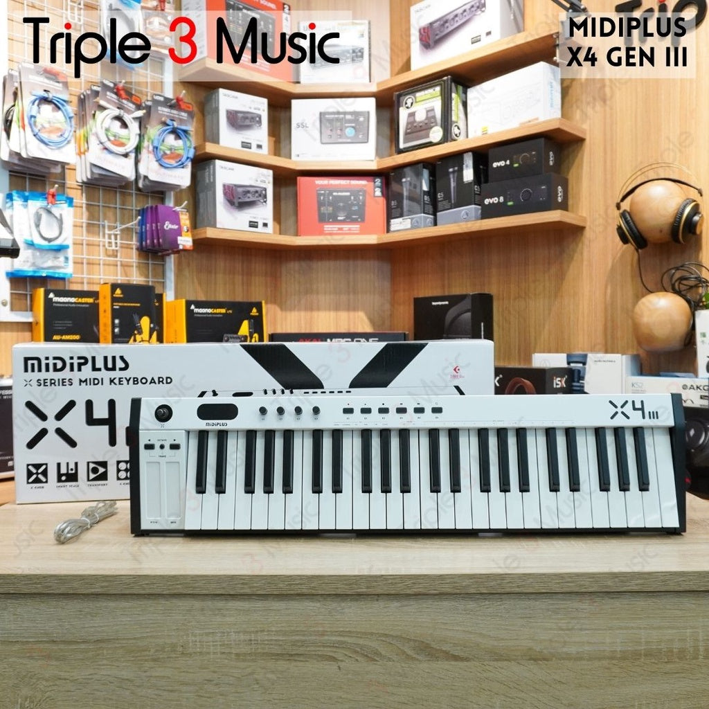 MIDIPLUS X4 Gen III MK3 49 Normal Keys Midi Controller