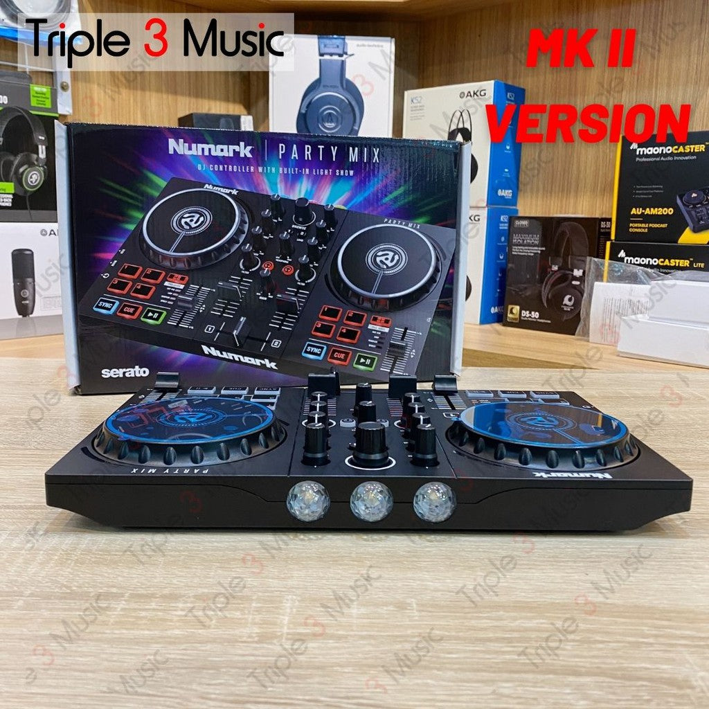 Numark Party Mix Partymix DJ Controller built in Interface virtual dj