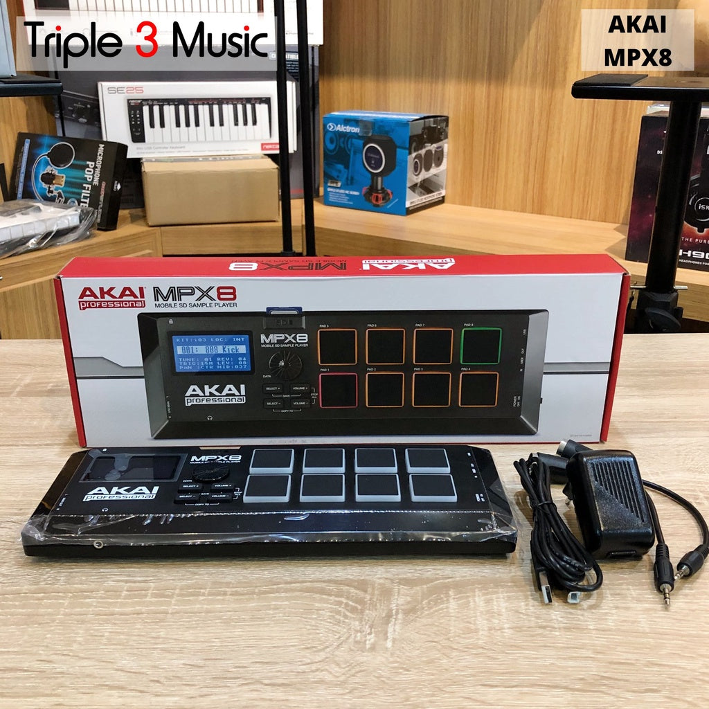 AKAI MPX8 MPX 8 Kendang Digital Sample pad player