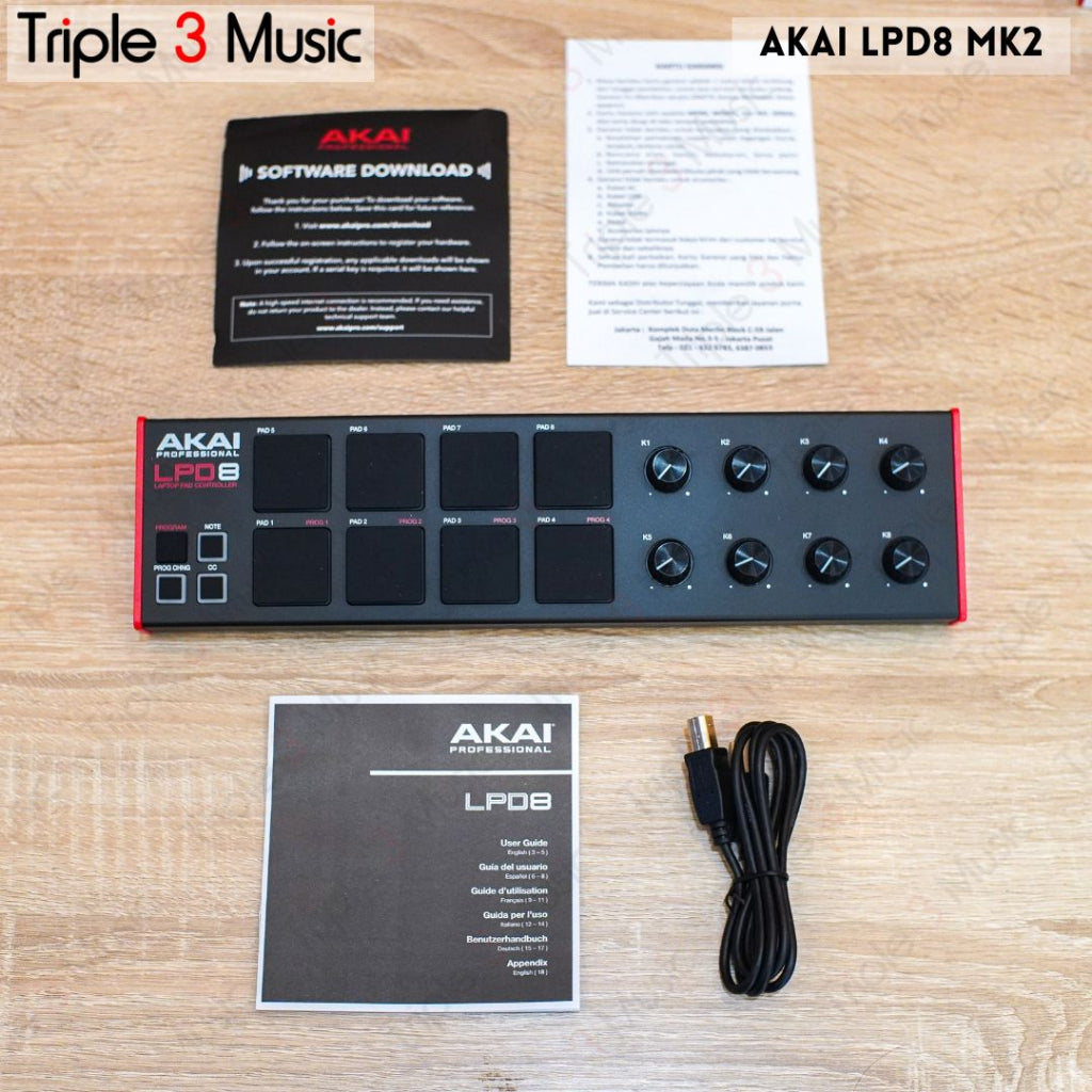 AKAI LPD 8 MK2 MKII LPD8 Pad Controller