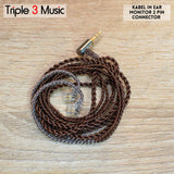 Pi 3.14 Kabel 4 core 2 pin Kabel pengganti Pi Audio dr2 pro dual driver