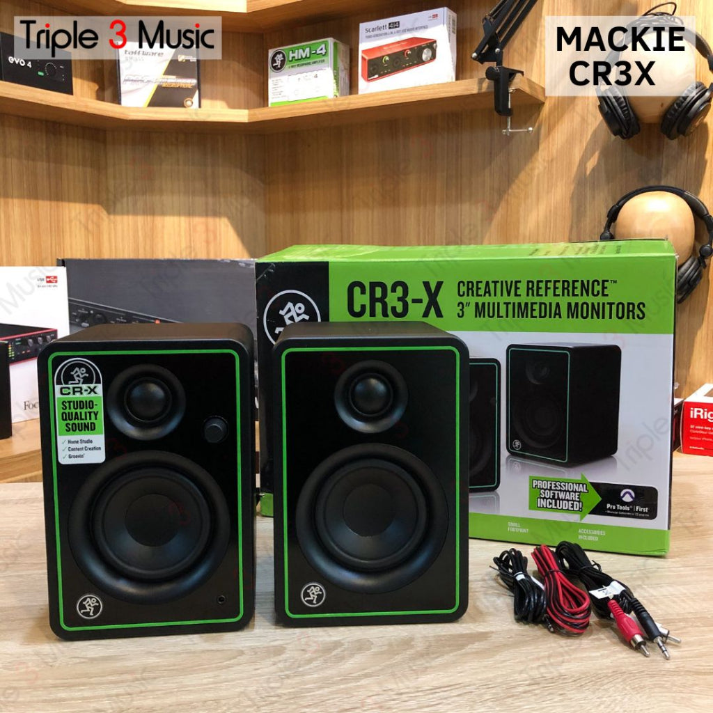 Mackie CR3X Speaker Flat ORIGINAL Triple3music