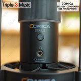 COMICA STA-U2A RGB Cardioid Condenser USB Microphone Kit
