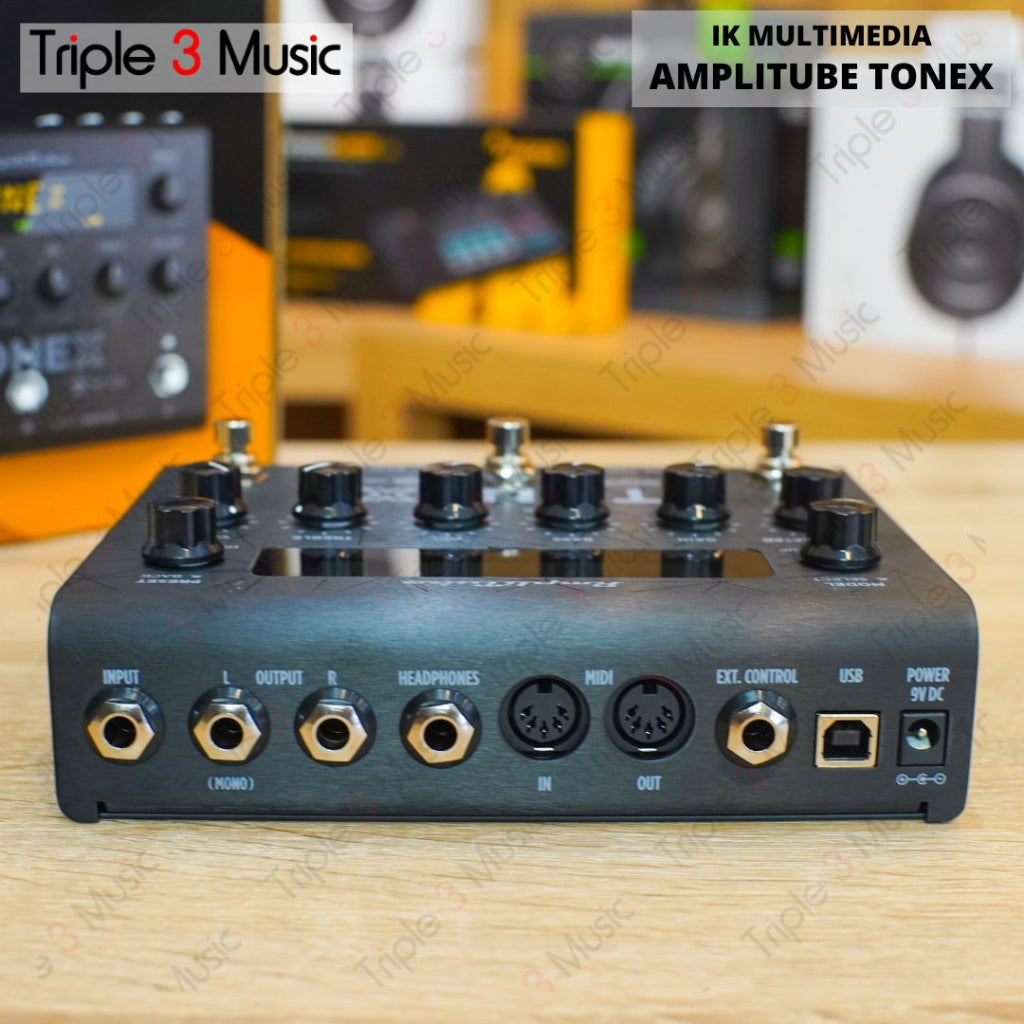 IK MULTIMEDIA TONEX pedal amplifier/cabinet/pedal modeler