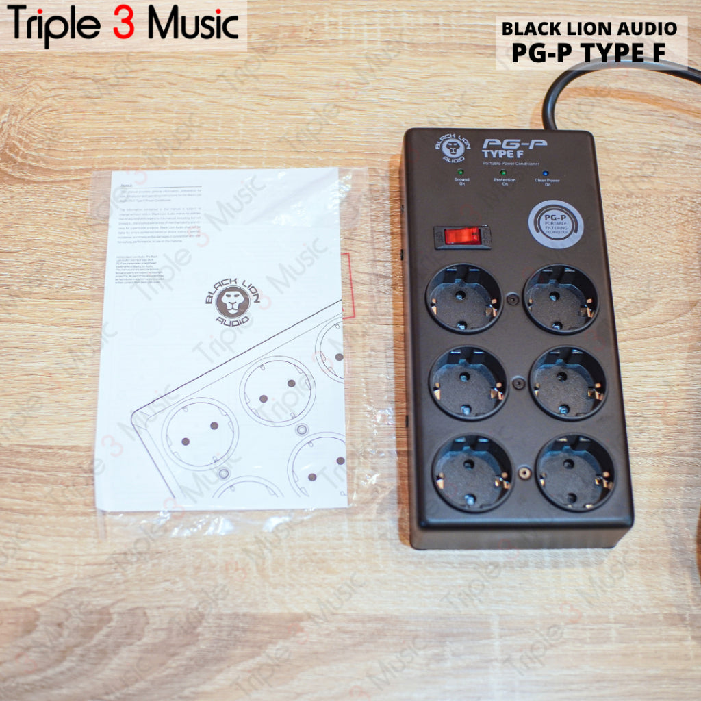 Black Lion Audio PG-P PGP Type F Power Conditioner stop kontak ARUS BERSIH