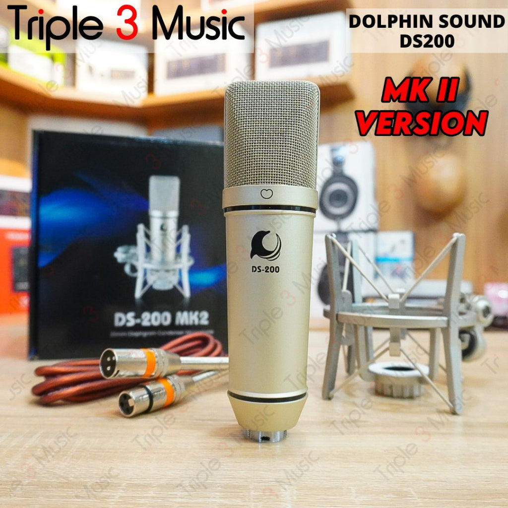 Dolphin Sound DS200 MK II MK2 DS-200 Mic Condenser