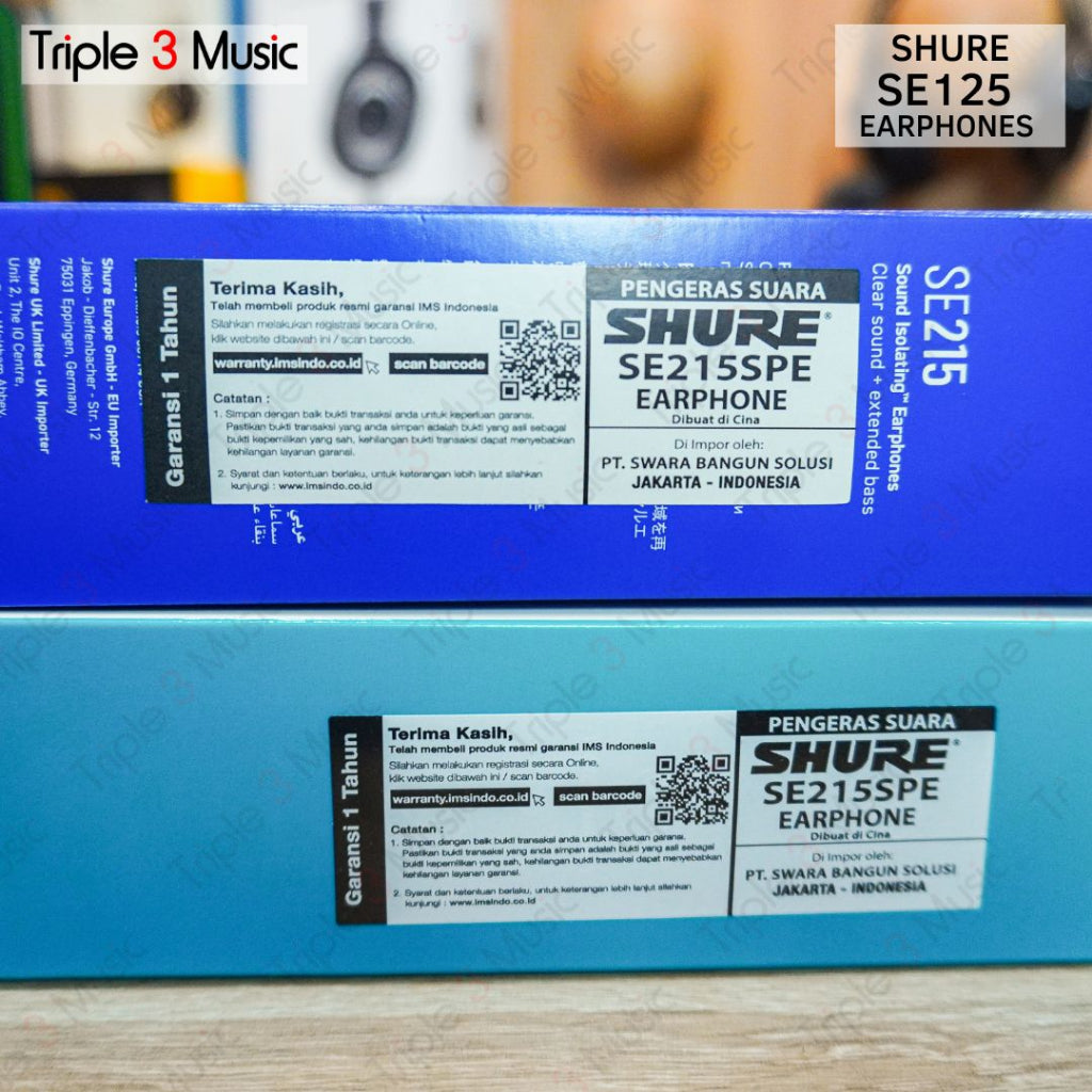 SHURE SE215 Pro Iem Panggung in ear monitor ORIGINAL