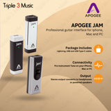 APOGEE Jam for iOS & Mac AUDIO INTERFACE