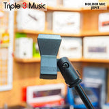 Holder Clamp mic microphone jepit capit untuk mic wireless di stand