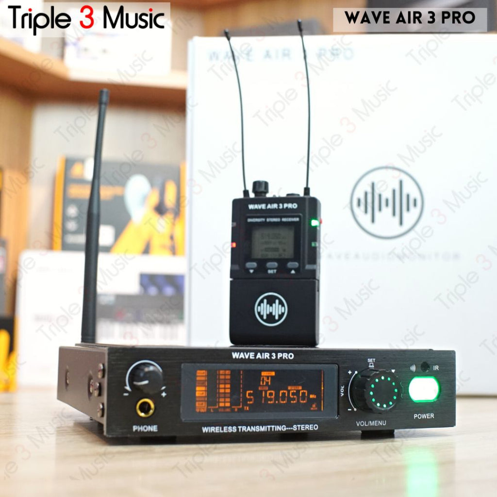 Wave Audio Monitor Wave Air 3 Pro Professional In ear monitor IEM wireless sistem