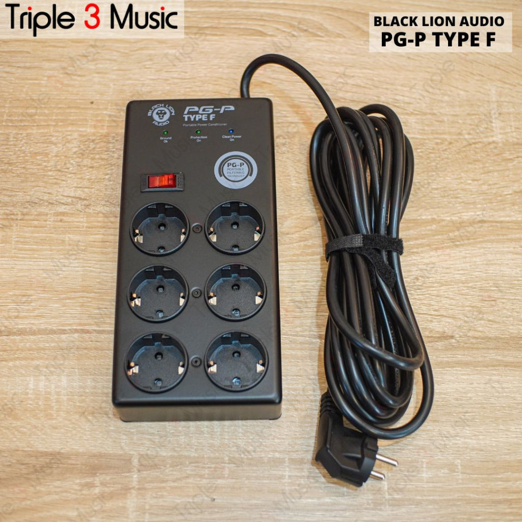 Black Lion Audio PG-P PGP Type F Power Conditioner stop kontak ARUS BERSIH
