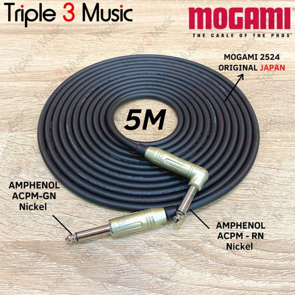 MOGAMI 2524 Kabel gitar 5m original Japan