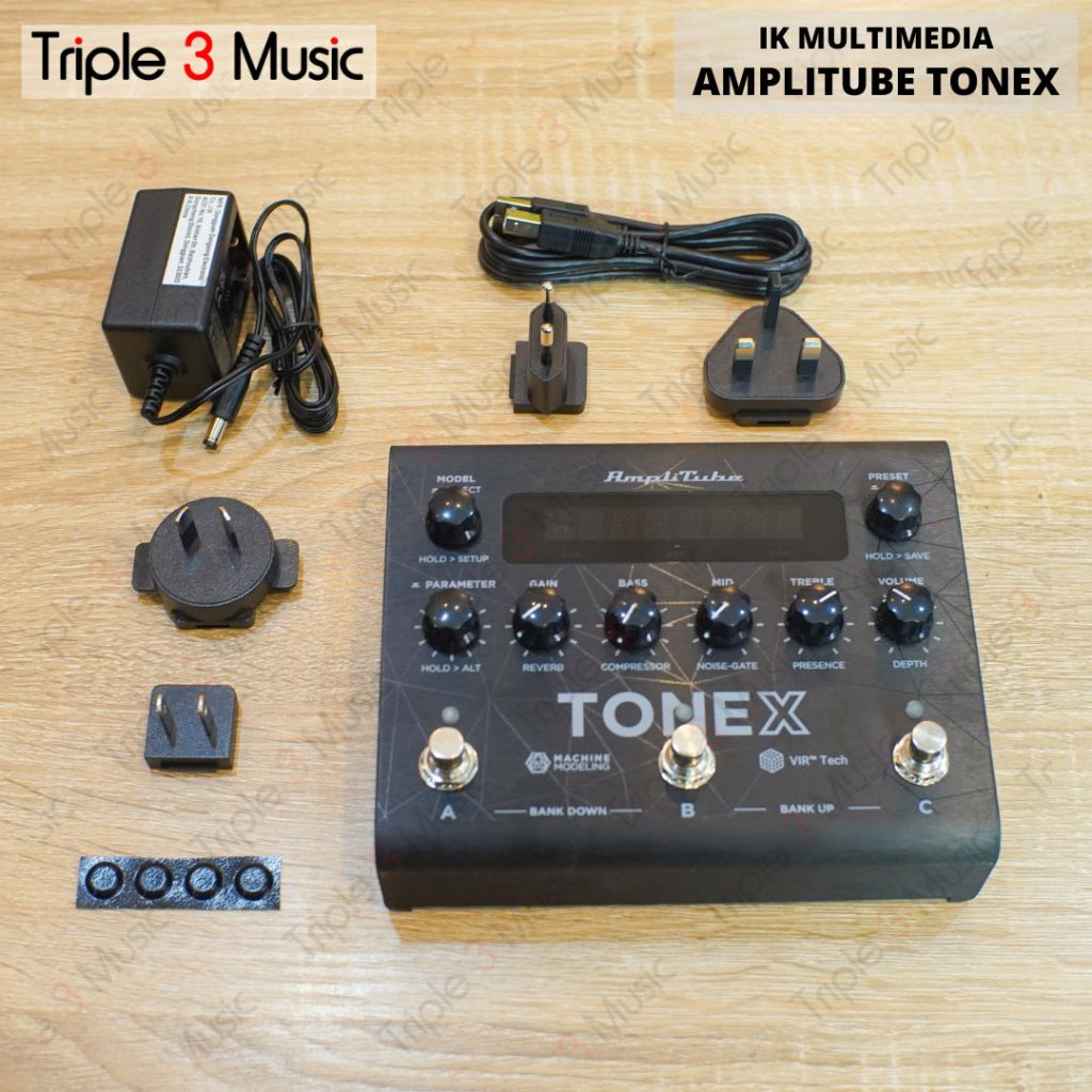 IK MULTIMEDIA TONEX pedal amplifier/cabinet/pedal modeler