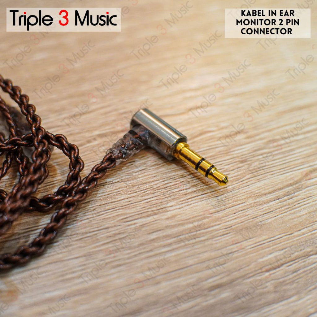 Pi 3.14 Kabel 4 core 2 pin Kabel pengganti Pi Audio dr2 pro dual driver