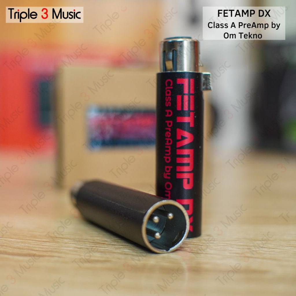 FETAMP DX Black Penambah Clean Gain Untuk MIC DYNAMIC