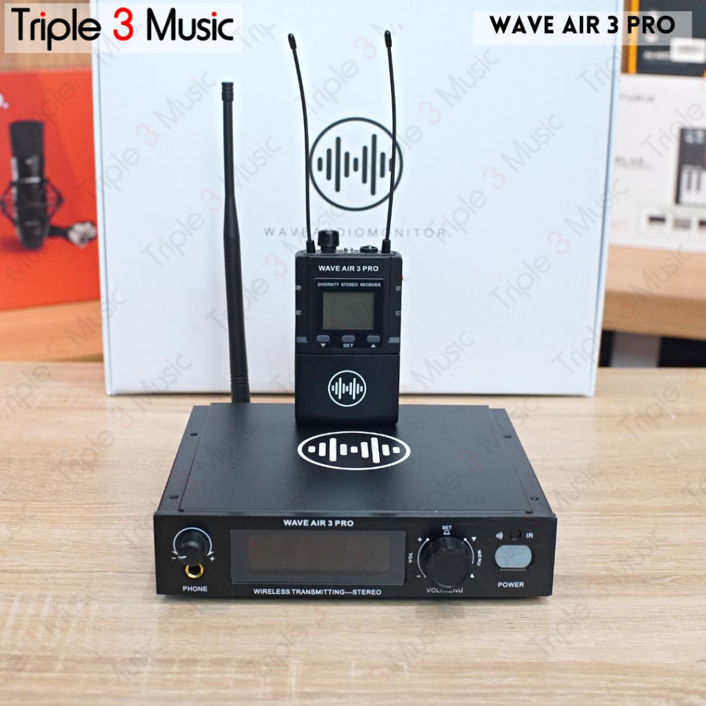Wave Audio Monitor Wave Air 3 Pro Professional In ear monitor IEM wireless sistem