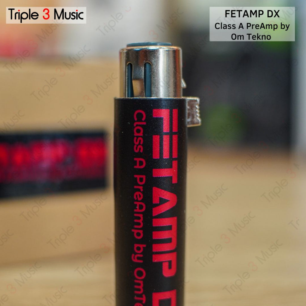 FETAMP DX Black Penambah Clean Gain Untuk MIC DYNAMIC