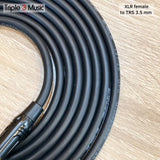 Kabel XLR Female To 3.5mm Male 3m kabel Mic bm800 bm8000 ke Splitter
