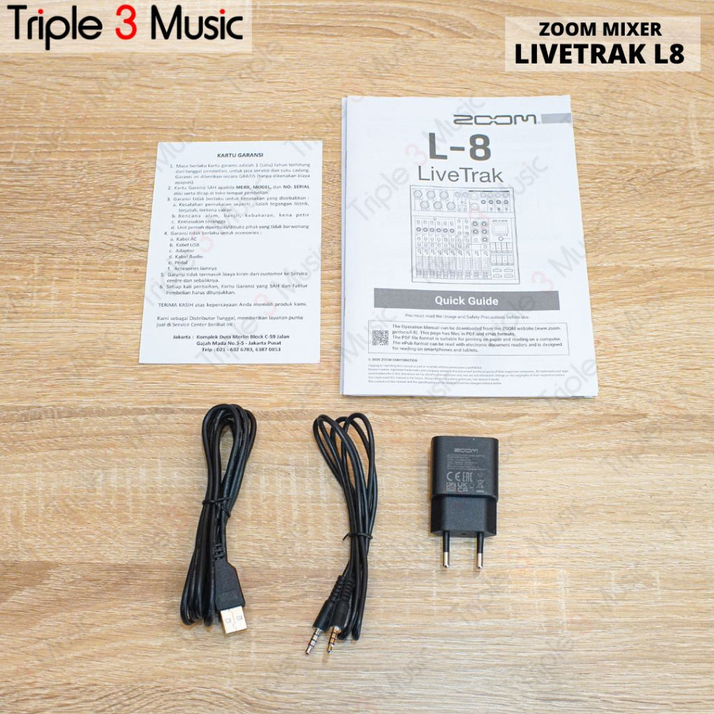 Zoom LiveTrak L8 MULTITRACK USB Digital Mixer / Recorder