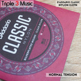 D'Addario EJ27N Senar gitar akustik nylon normal tension