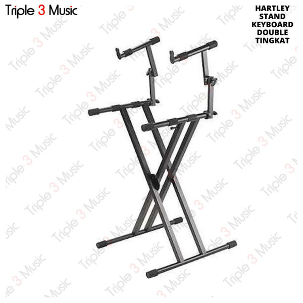 Hartley Stand keyboard tingkat double 2 tingkat