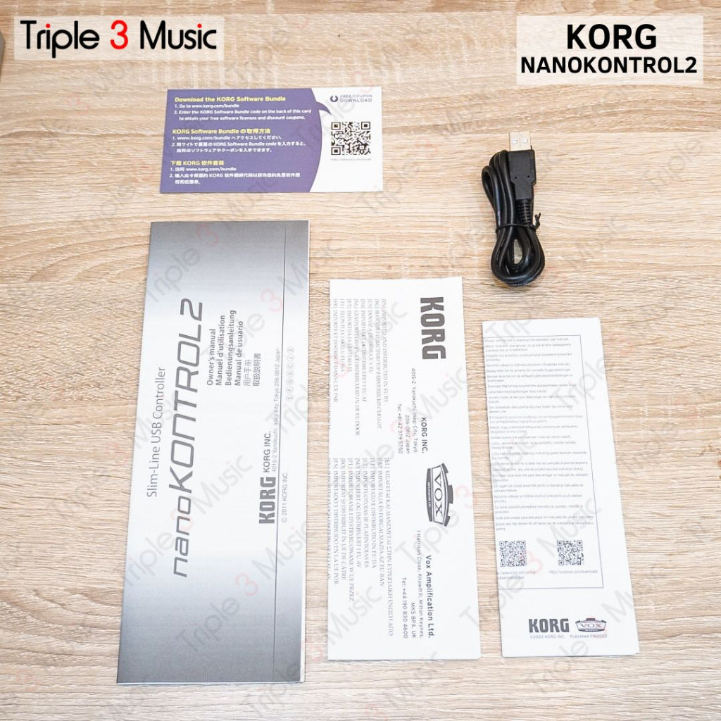 KORG NANOKONTROL2 NANO KONTROL 2 Midi Controller Fader resolume