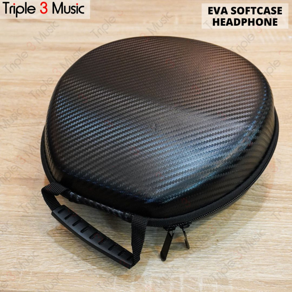 Diantya EVA Softcase Headphone Portable Full tempat headphone Carry Case