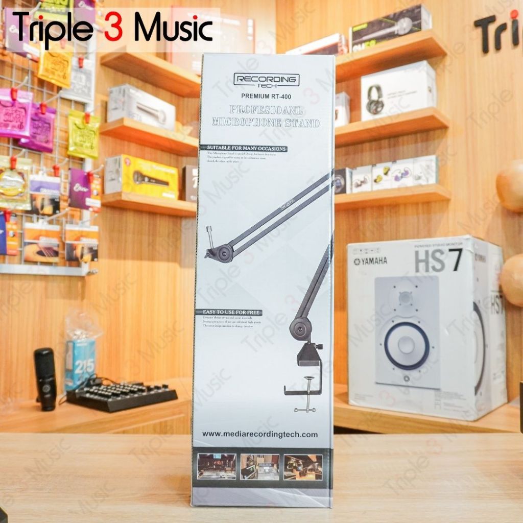 Recording Tech RT400 PREMIUM Arm Stand Mic robot meja