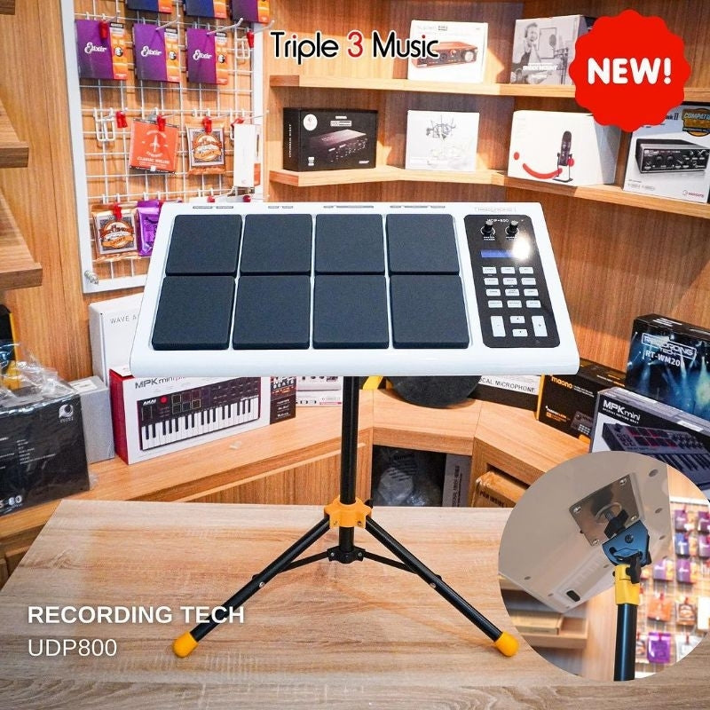 Stand Drumpad Drum Pad Digital DTX MULTI 12 UDP800 sample pad pro 4