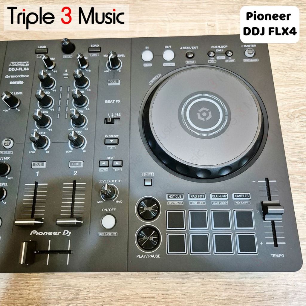 Pioneer DDJ FLX4 DDJFLX4 DJ Controller 2-deck Rekordbox and Serato DJ Controller