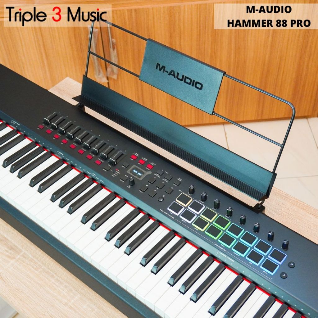 M-AUDIO Hammer 88 Pro 88 keys Midi Controller 88 keys hammer tuts