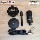 Recording Tech X1 X 1 X-1 Mic XLR Condenser Microphone ORIGINAL