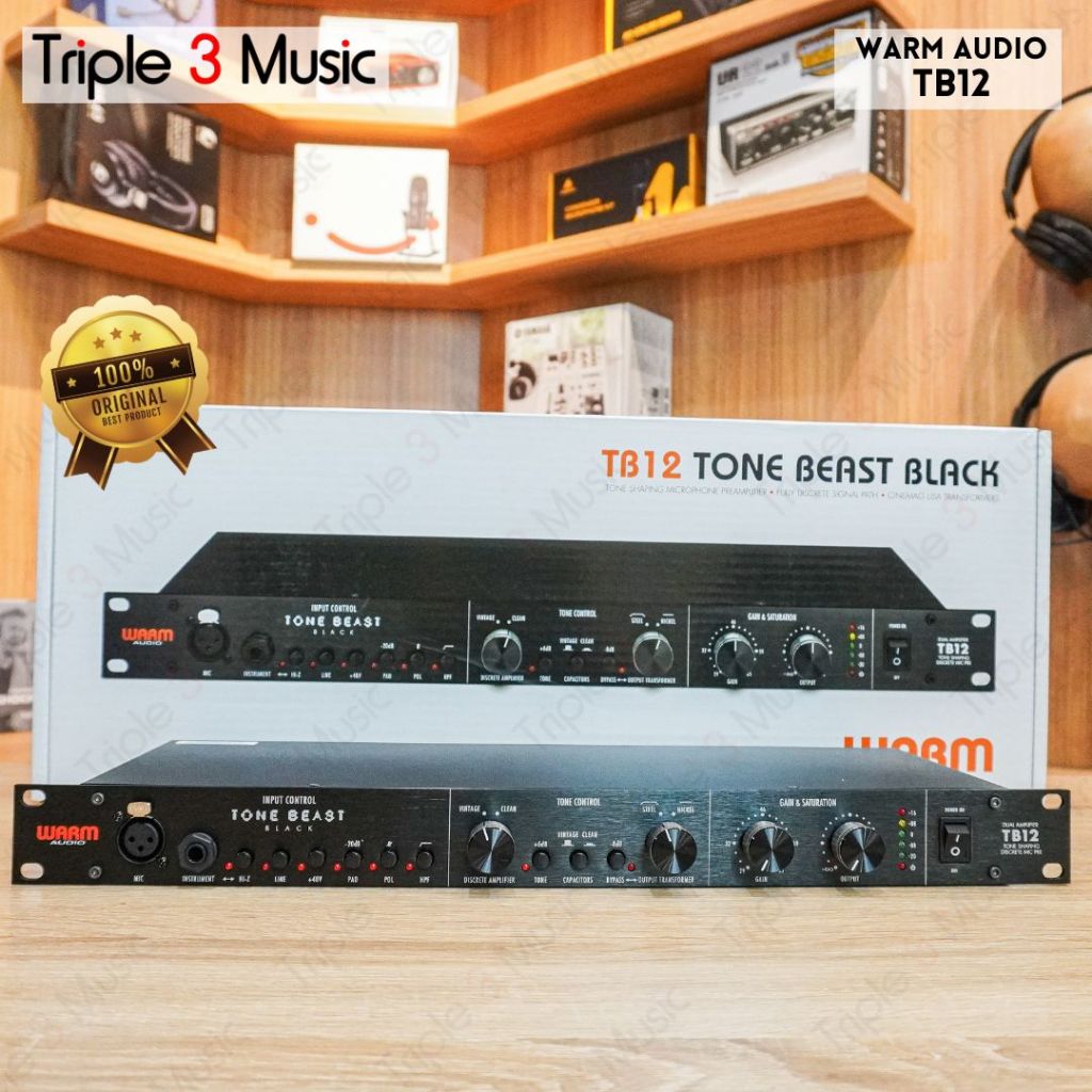 Warm Audio TB12 Tone Beast Microphone Preamp
