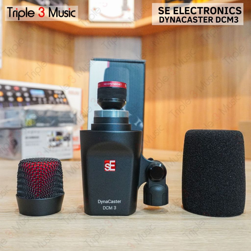 SE Electronics DCM3 DCM 3 DynaCaster Mic Dynamic Broadcast podcast