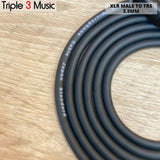 kabel XLR Male to 3.5mm TRS male 2m aux XLR MIXER SOUNDCARD OFC Japan Standard