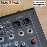 Recording Tech Premiere 6 Mixer Audio 6 Channel