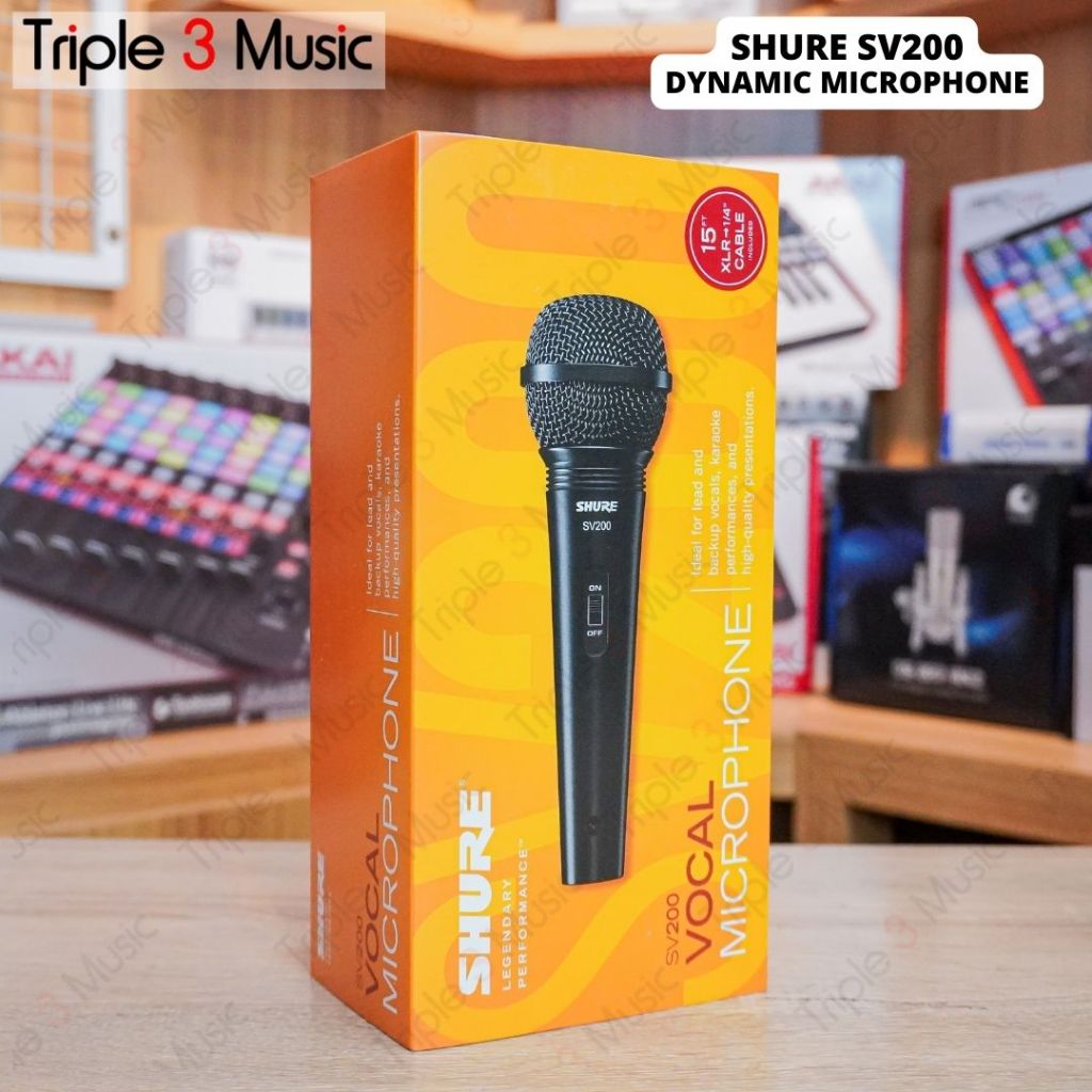 SHURE SV 200 SV200 Mic Dynamic XLR ORIGINAL SHURE