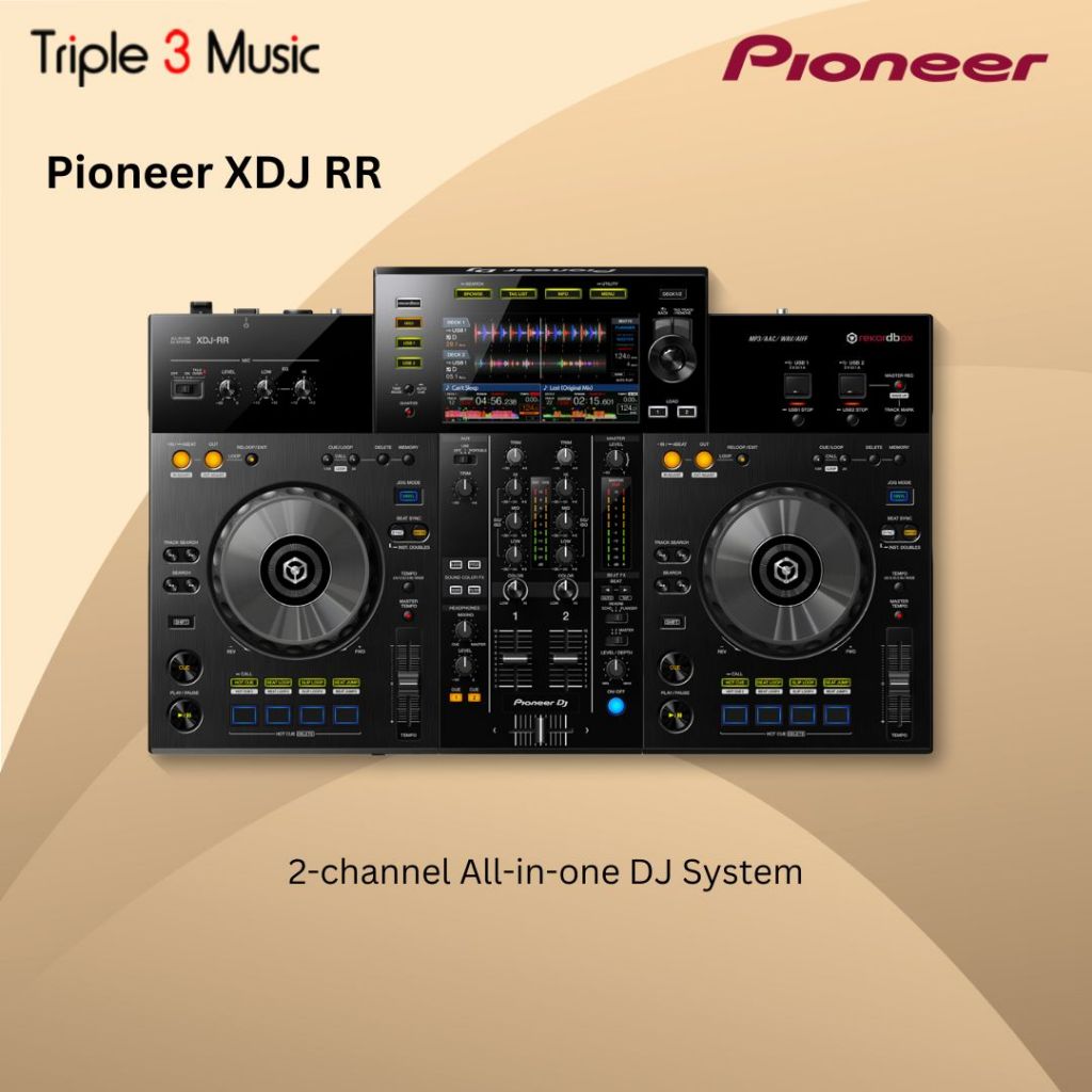 Pioneer DJ XDJ-RR XDJ RR Digital DJ System stand alone tanpa laptop