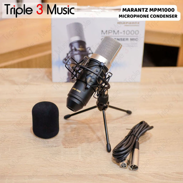 MARANTZ MPM 1000 LARGE DIAPHRAGM mic CONDENSER XLR