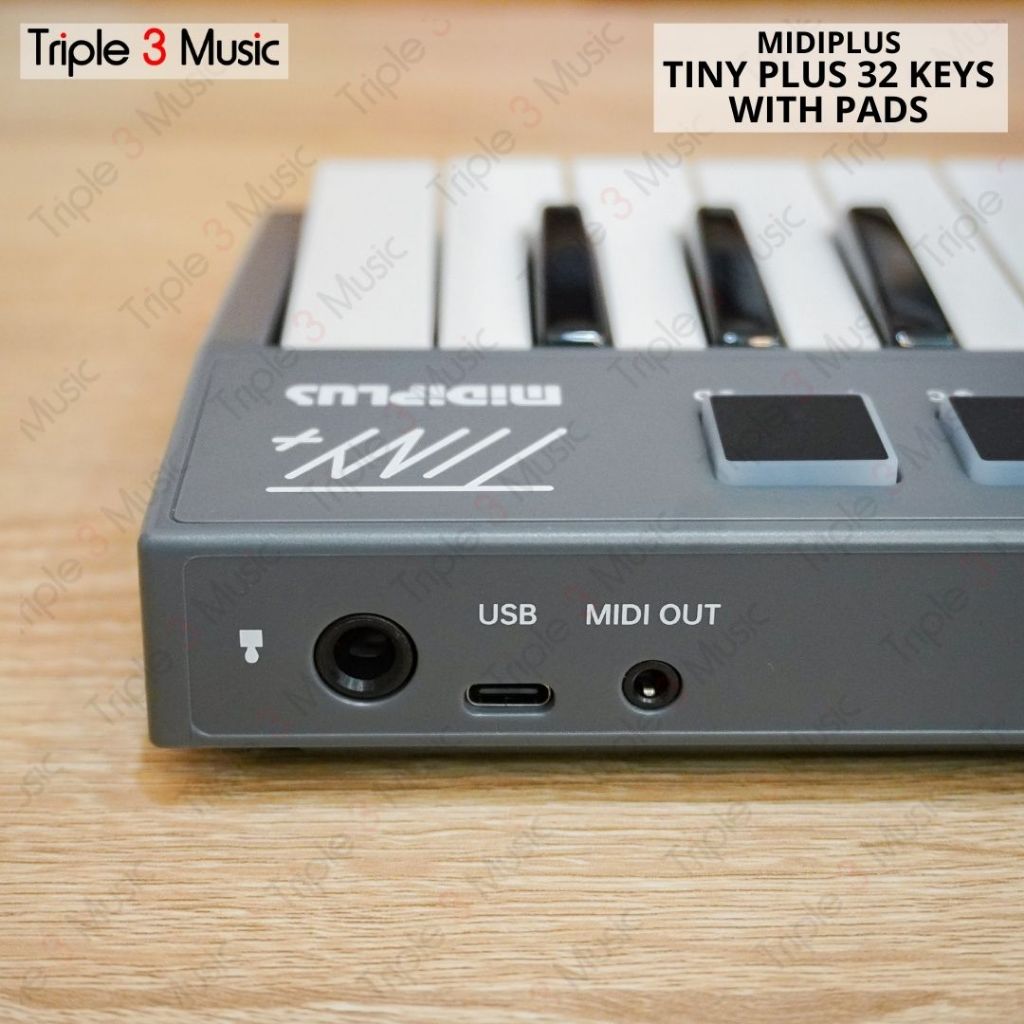 Midiplus TINY + plus with pad Keyboard Mini Midi controller 32 keys