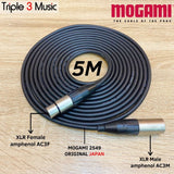 MOGAMI 2549 ORIGINAL JAPAN Kabel mic microphone XLR male to XLR female